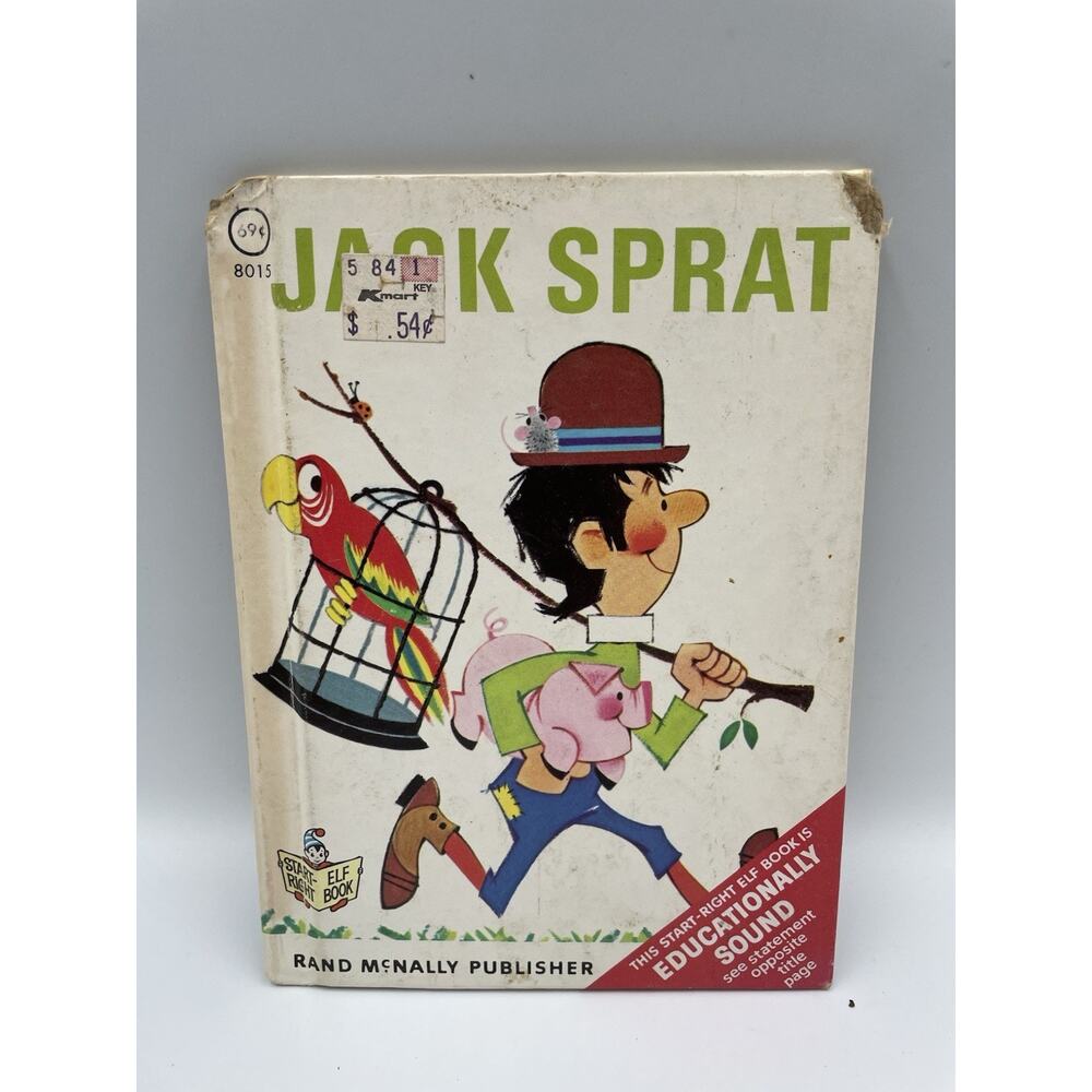 Jack Sprat (Rand Mcnally Publisher) Hardcover - HELEN WING - Hardcover